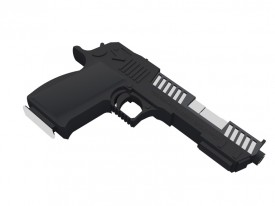 Desert Eagle 3D Object | FREE Artlantis Objects Download